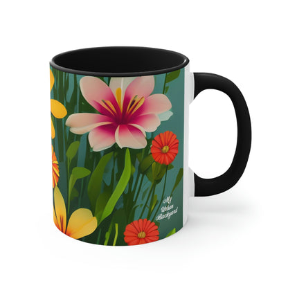 Wildflowers, Ceramic Mug - Perfect for Coffee, Tea, and More!