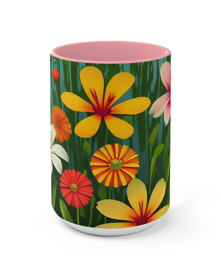 Wildflowers, Ceramic Mug - Perfect for Coffee, Tea, and More!
