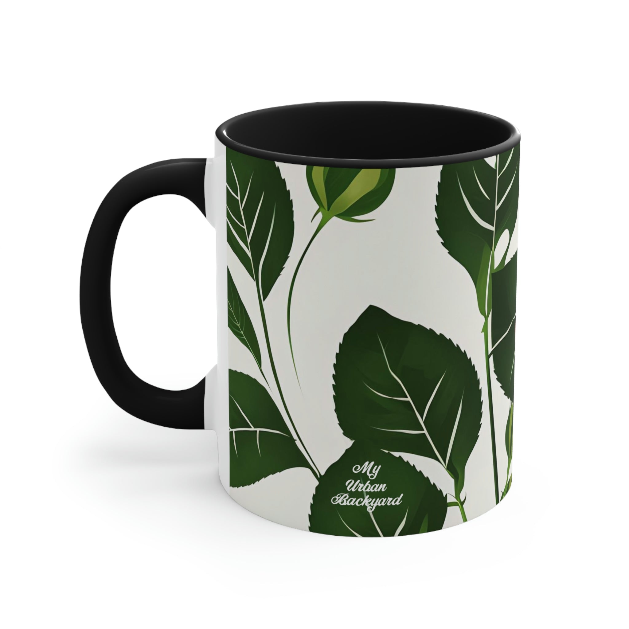 Rose Flower, Ceramic Coffee Mug