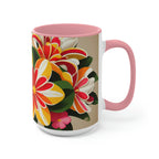 Vibrant Bouquet of Wildflowers, Ceramic Mug - Perfect for Coffee, Tea, and More!